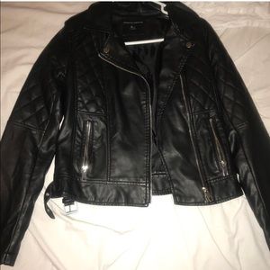 Dorothy Perkins Black Faux Leather Jacket